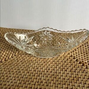 Anchor Hocking Clear Glass Serving Bowl
